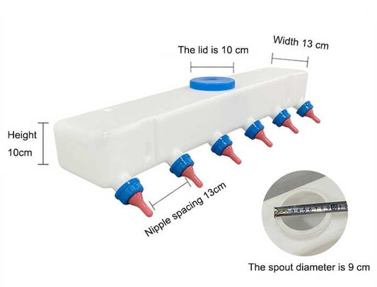 8L Small Animal Feeding Machine for Piglets, Goats & Lambs