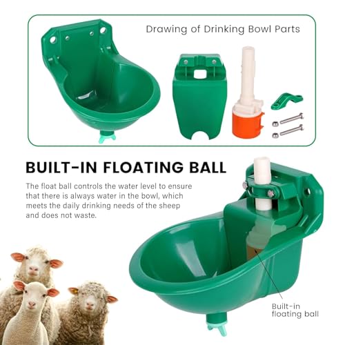 2PS Automatic Plastic Goat Waterer
